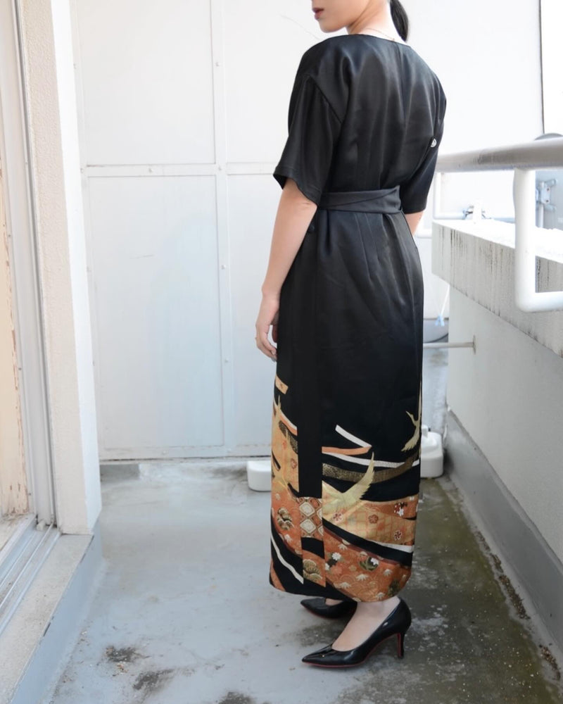 products　kimono long skirt  borero set 「月Moon」