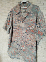(МTО)Kimono short-sleeved men's shirt