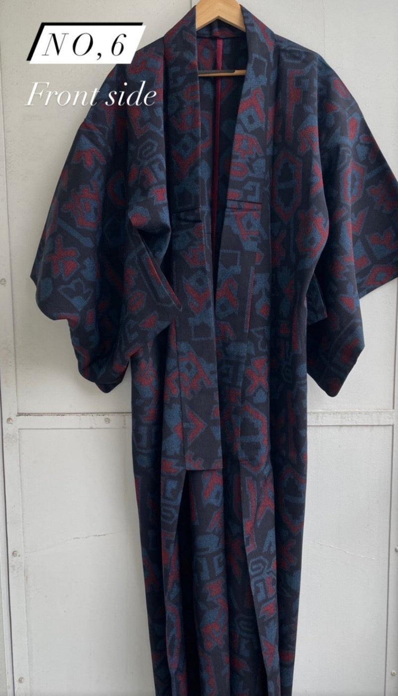 (МTО)Kimono long-sleeved men's shirt