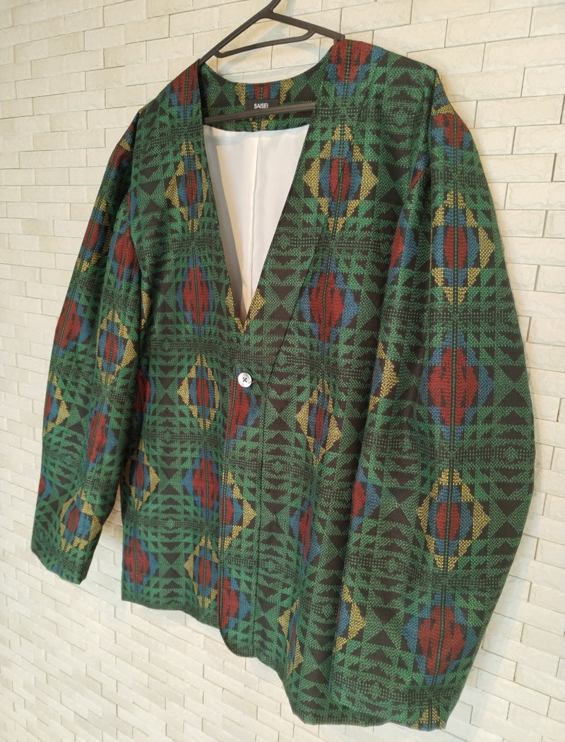 first-come-first-served basis.Kimono jacket 「玄Gen」